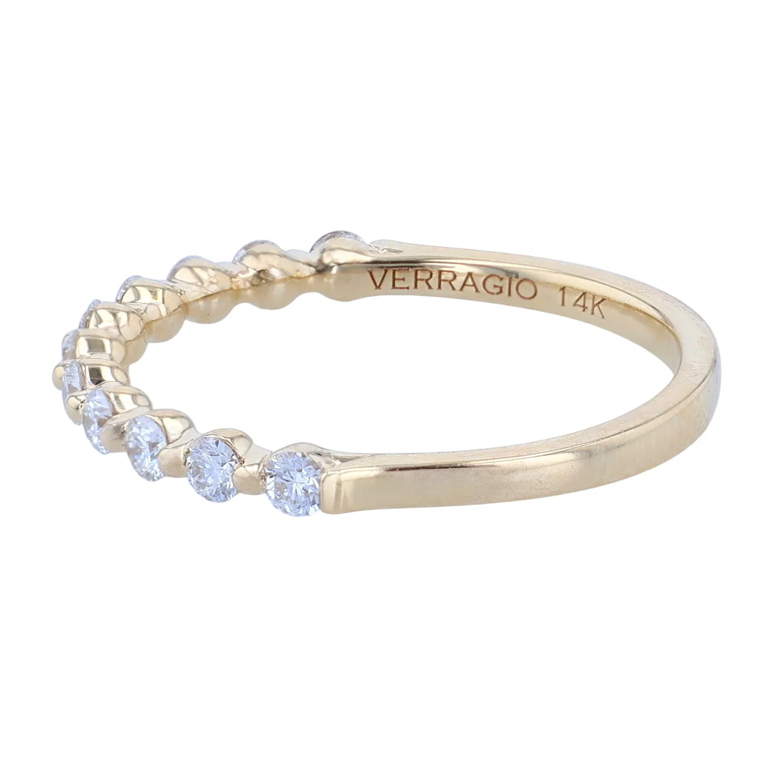 Verragio 14K Diamond Wedding Band - Image 2
