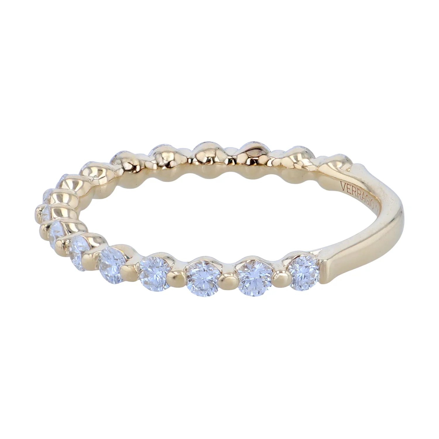 Verragio 14K Diamond Wedding Band - Image 2