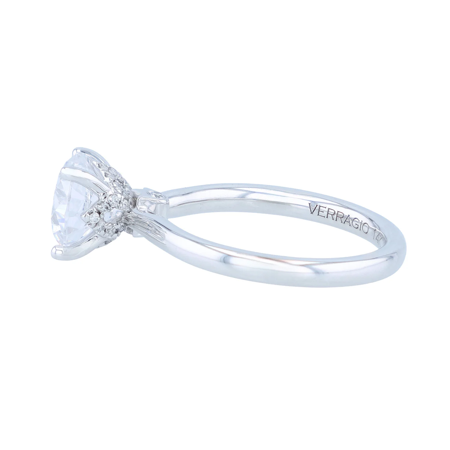 Verragio 14K Solitaire Engagement Ring - Image 2