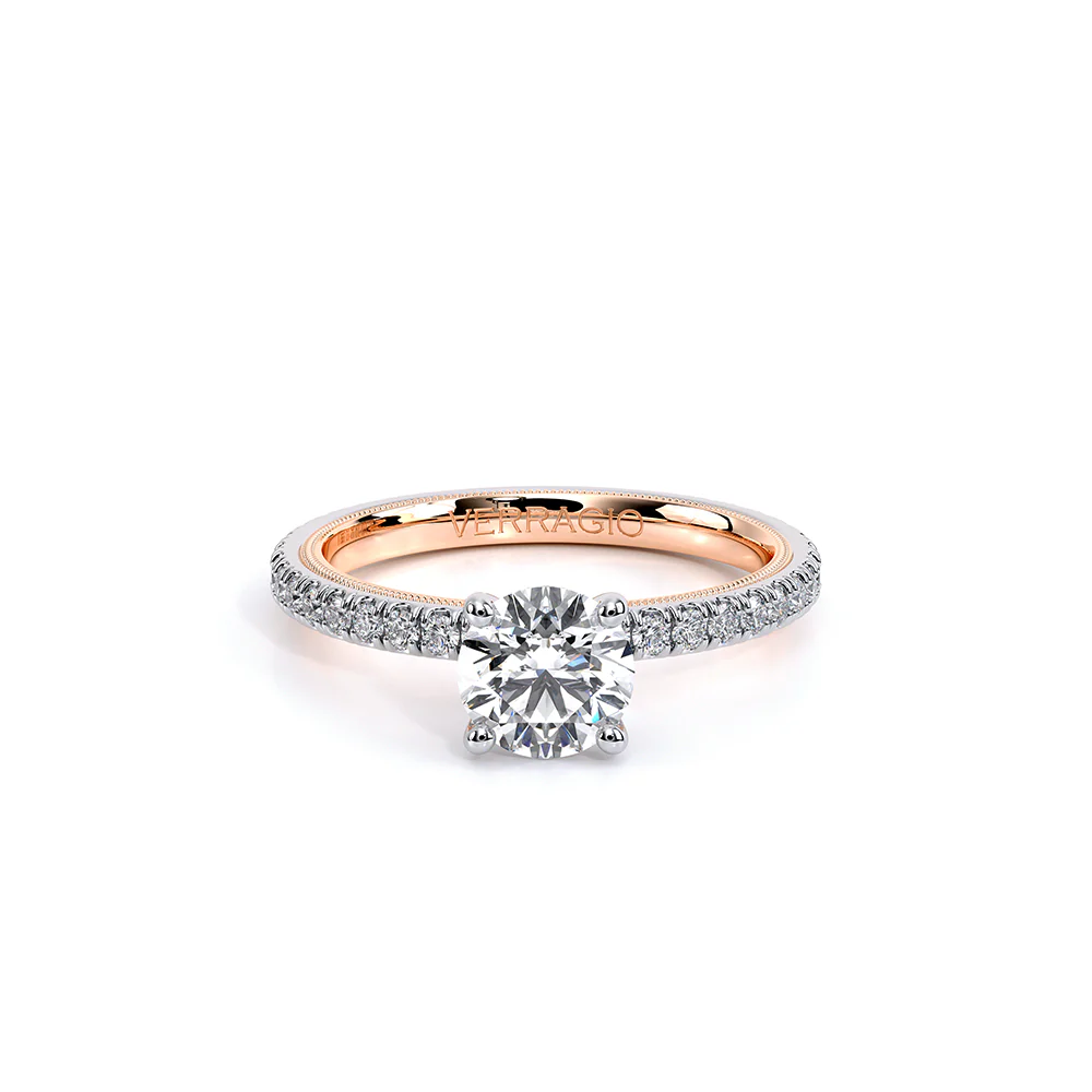Verragio 14KTT Tradition 0.45ctw Diamond Engagement Ring