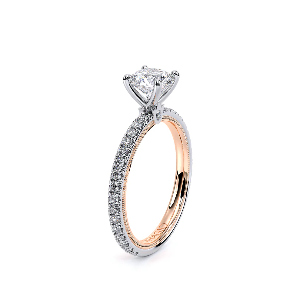 Verragio 14KTT Tradition 0.45ctw Diamond Engagement Ring - Image 2
