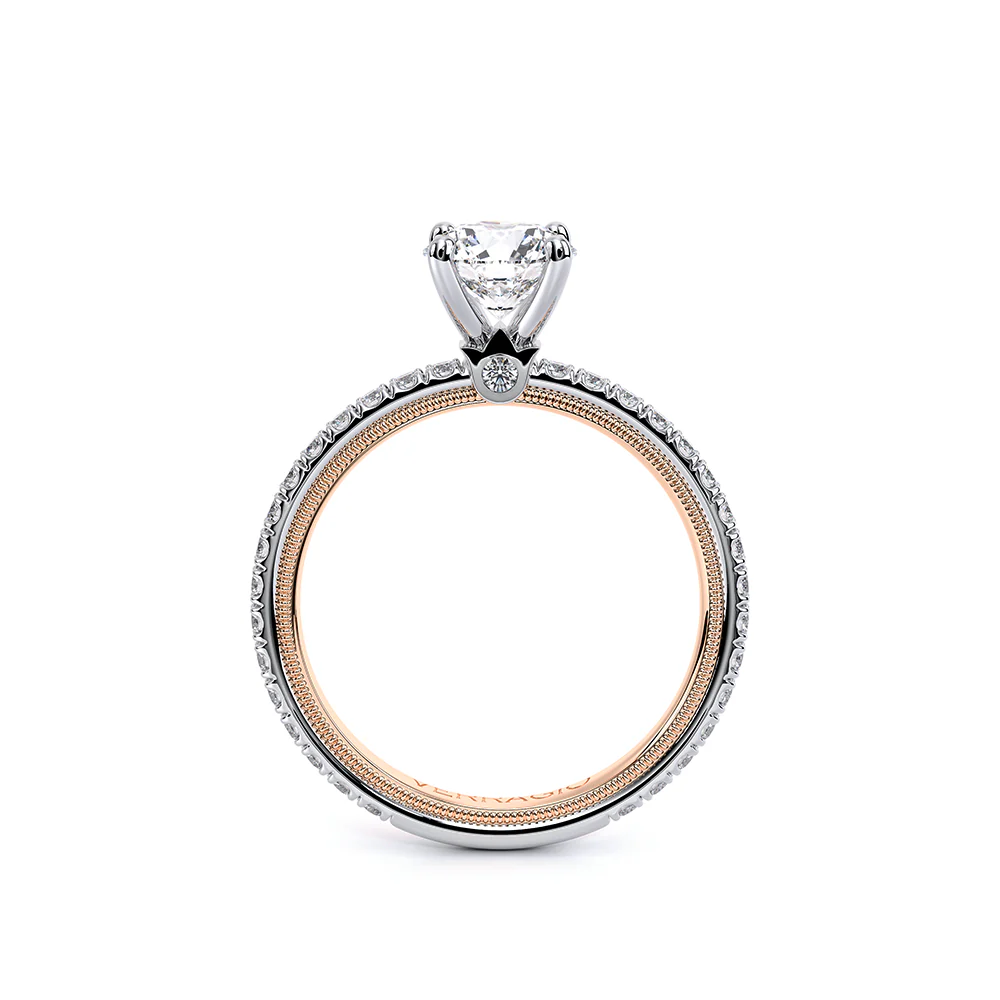 Verragio 14KTT Tradition 0.45ctw Diamond Engagement Ring - Image 3