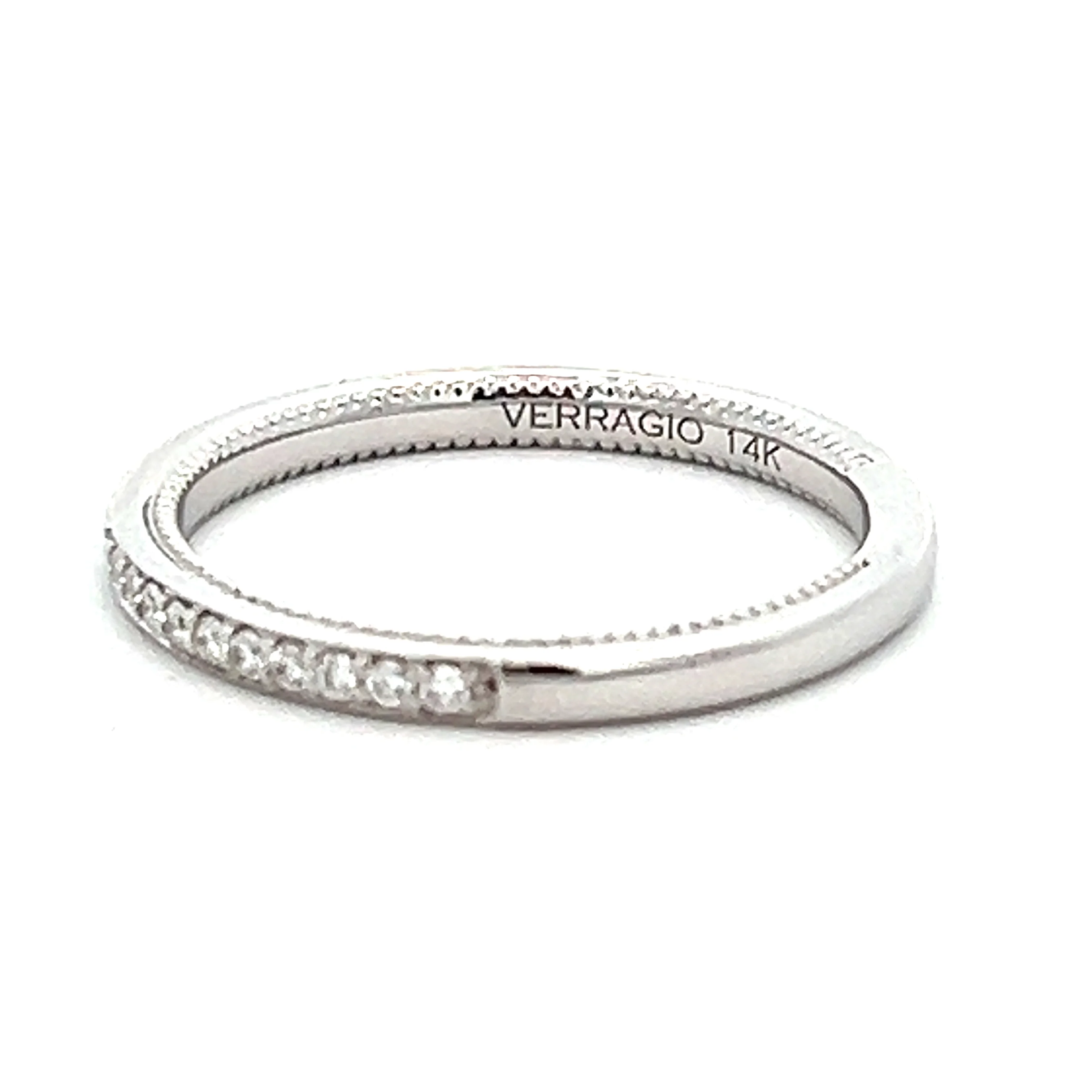 Verragio 14K 0.18ctw Diamond Wedding Band 667446 - Image 2