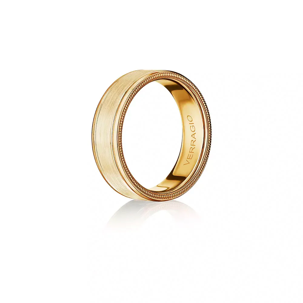 Verragio 14K Wedding Band - 7mm - Image 2