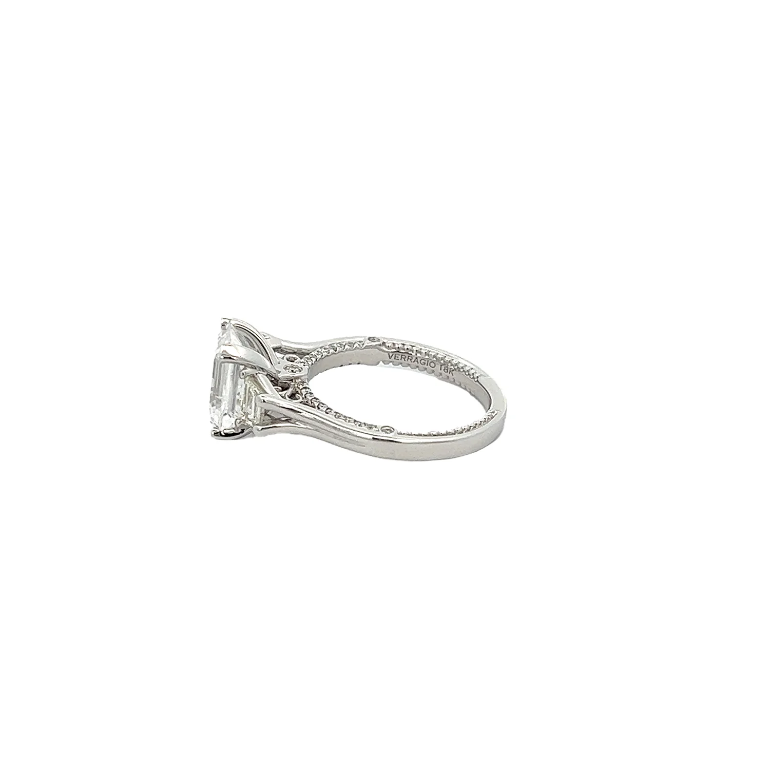 Verragio 18K Venetian Diamond Engagement Ring AFN-5086EM - Image 2