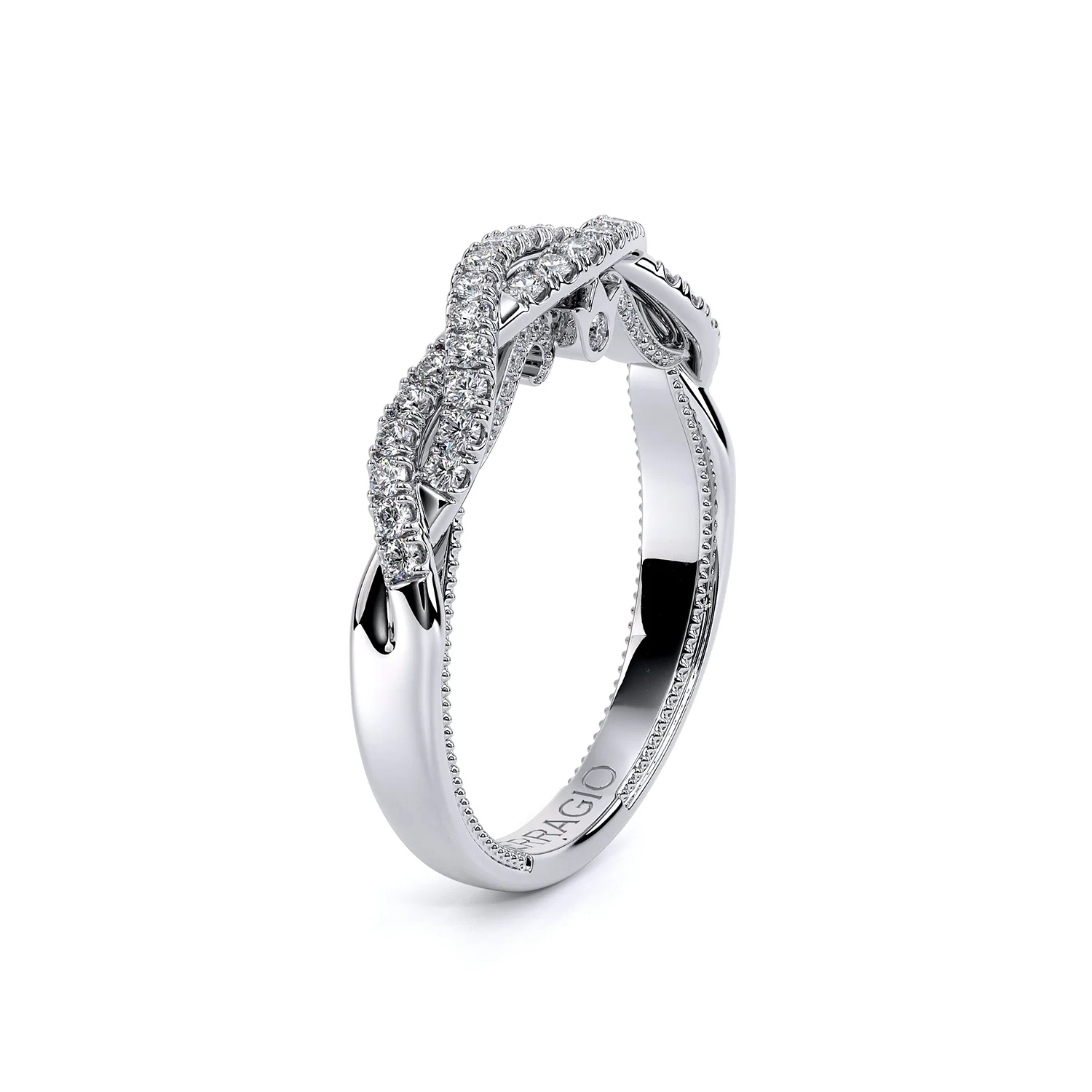 Verragio Insignia Diamond Wedding Band INS-7099W - Image 2
