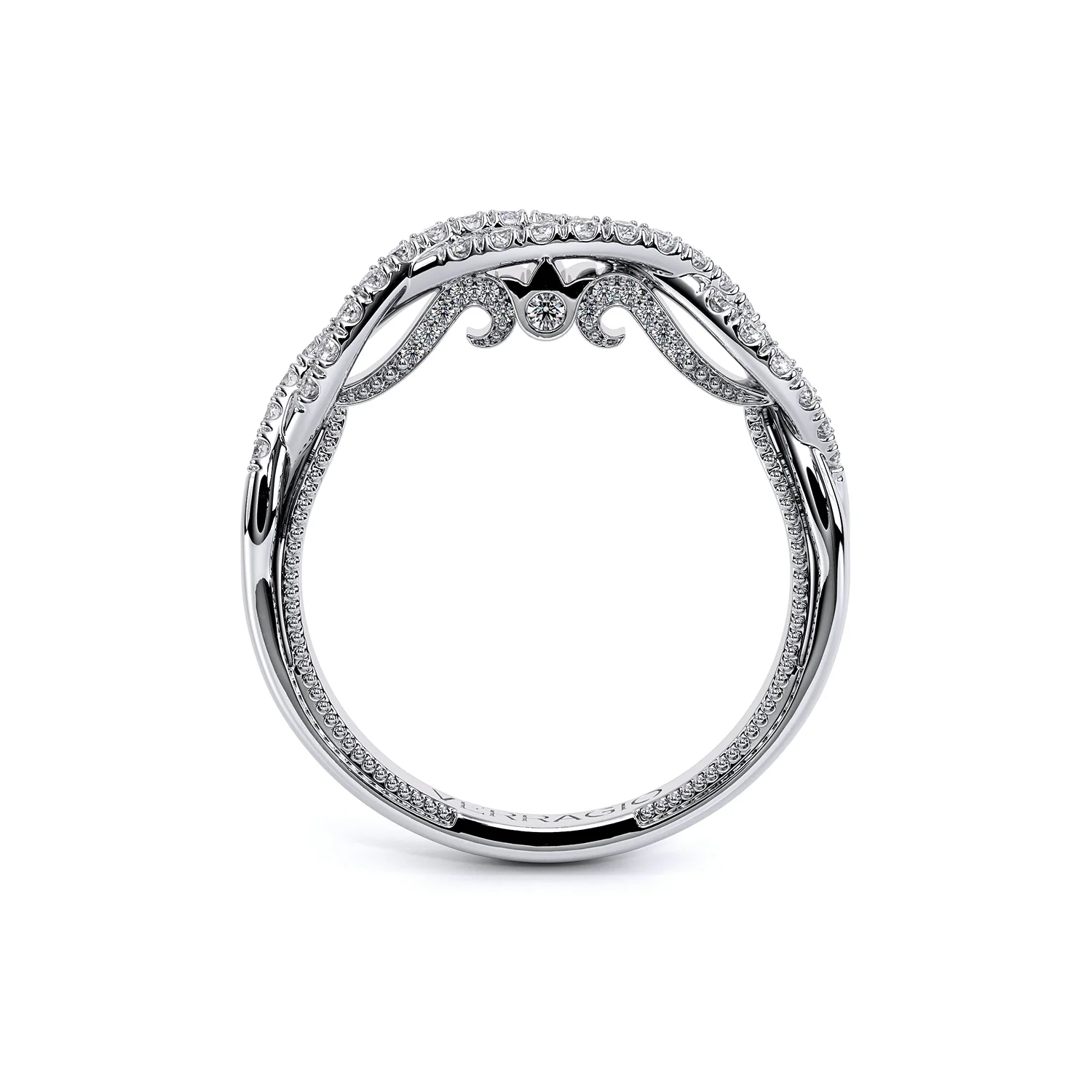 Verragio Insignia Diamond Wedding Band INS-7099W - Image 3