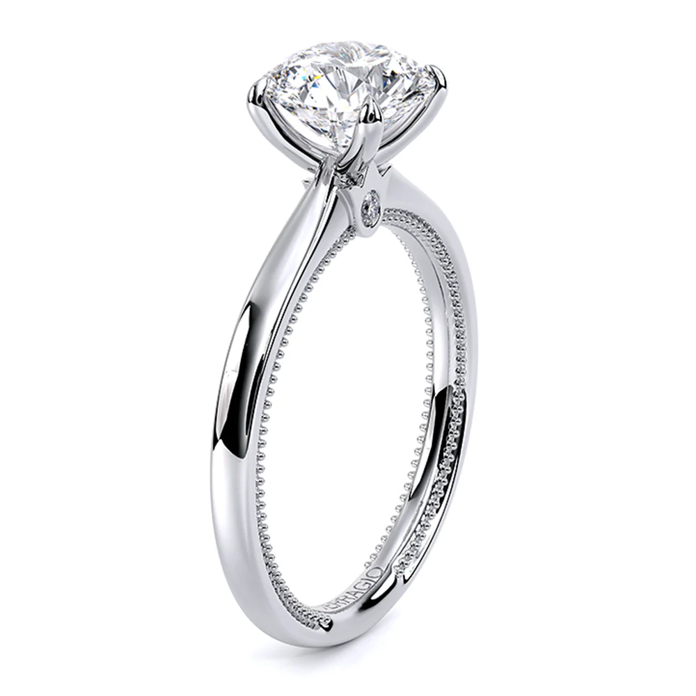 Verragio Renaissance Diamond Solitaire Engagement Ring SOL-301R4 - Image 2