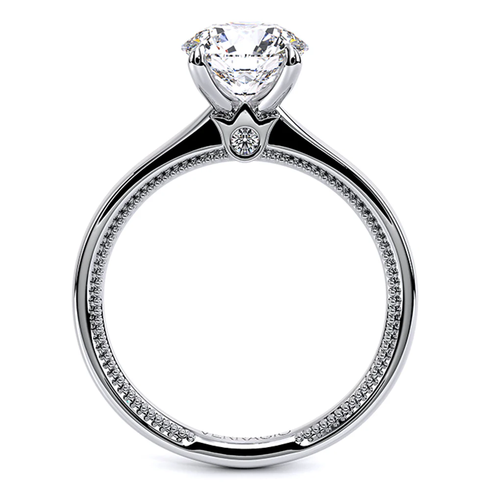 Verragio Renaissance Diamond Solitaire Engagement Ring SOL-301R4 - Image 3