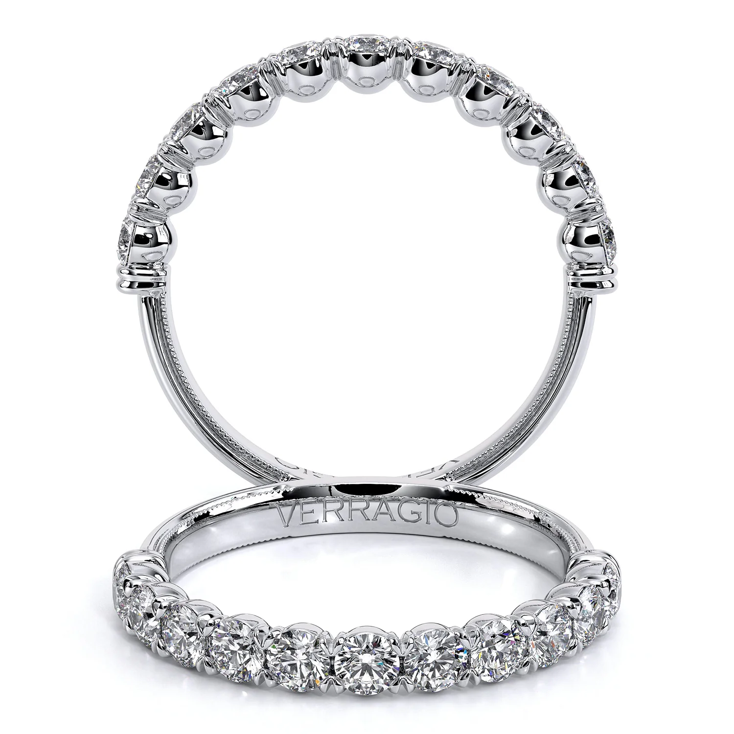 Verragio Renaissance Diamond Wedding Band V-950W2.7 - Image 4