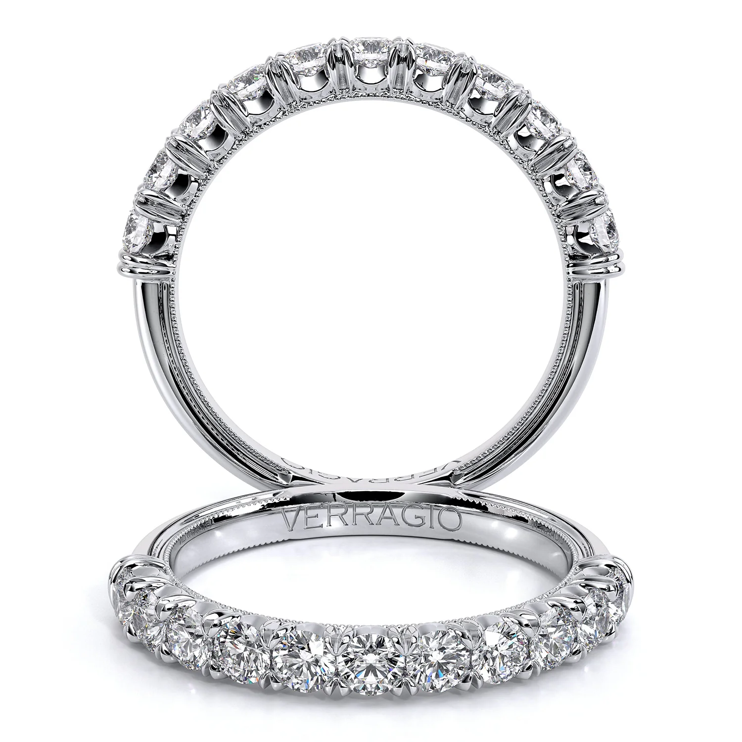 Verragio Renaissance Diamond Wedding Band V-955W2.7 - Image 4
