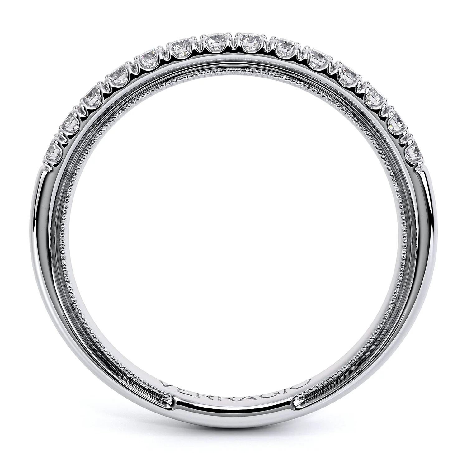 Verragio Renaissance Diamond Wedding Band V982W - Image 3