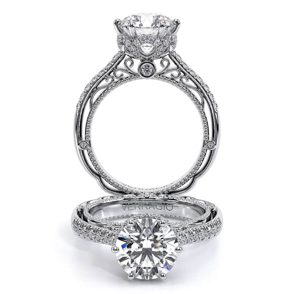 Verragio Venetian Diamond Engagement Ring AFN-5052 - Image 4