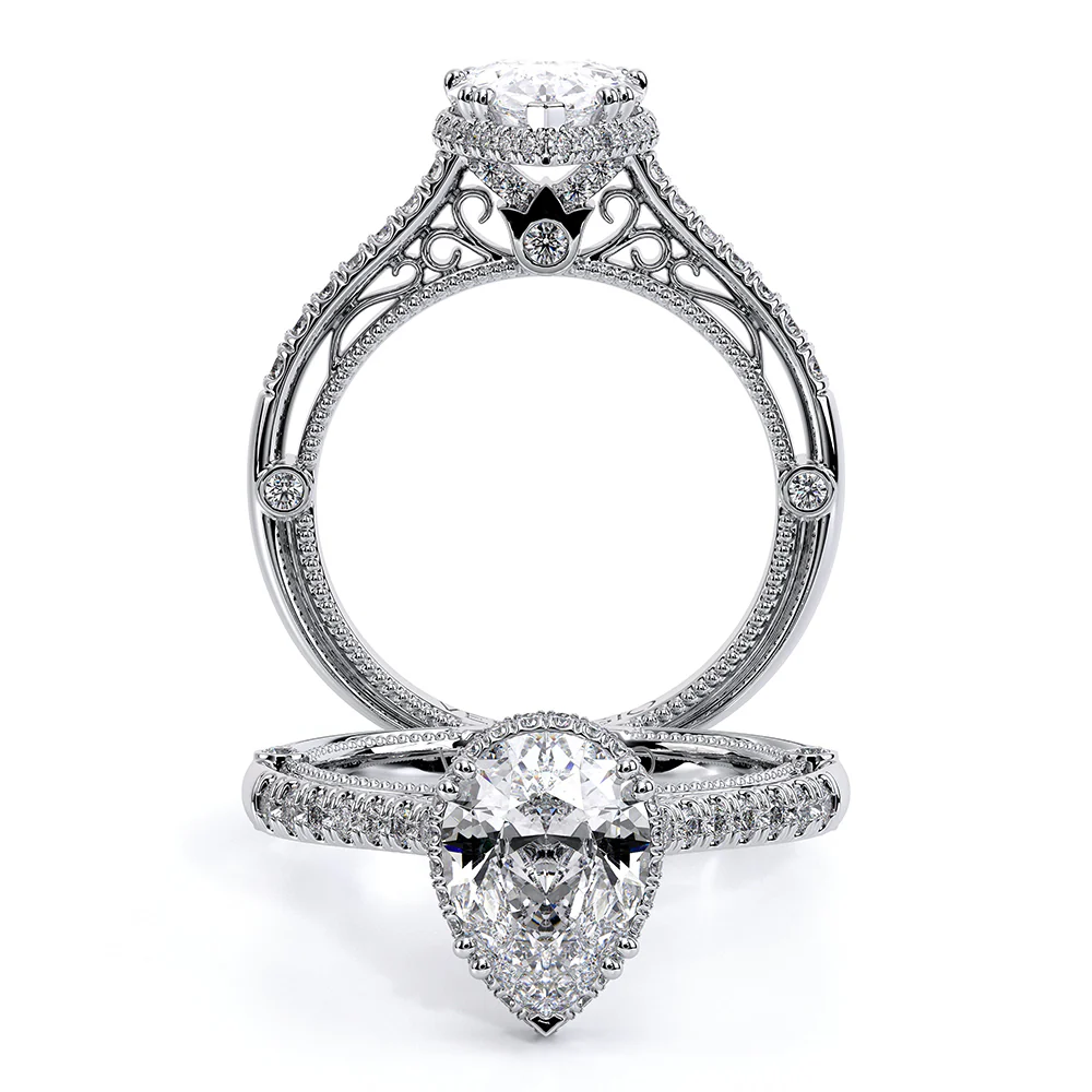 Verragio Venetian Diamond Halo Engagement Ring AFN-5081PS - Image 4