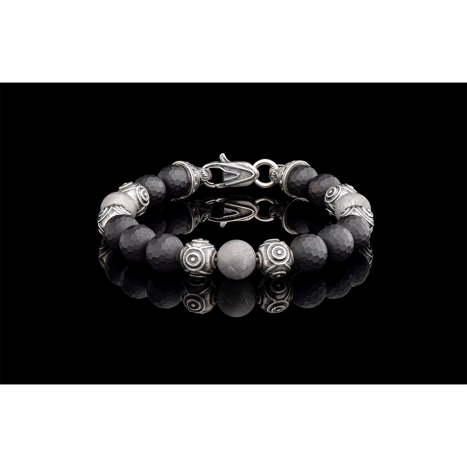 William Henry Faceted Monomyth Bracelet BB65 FBOM - LG