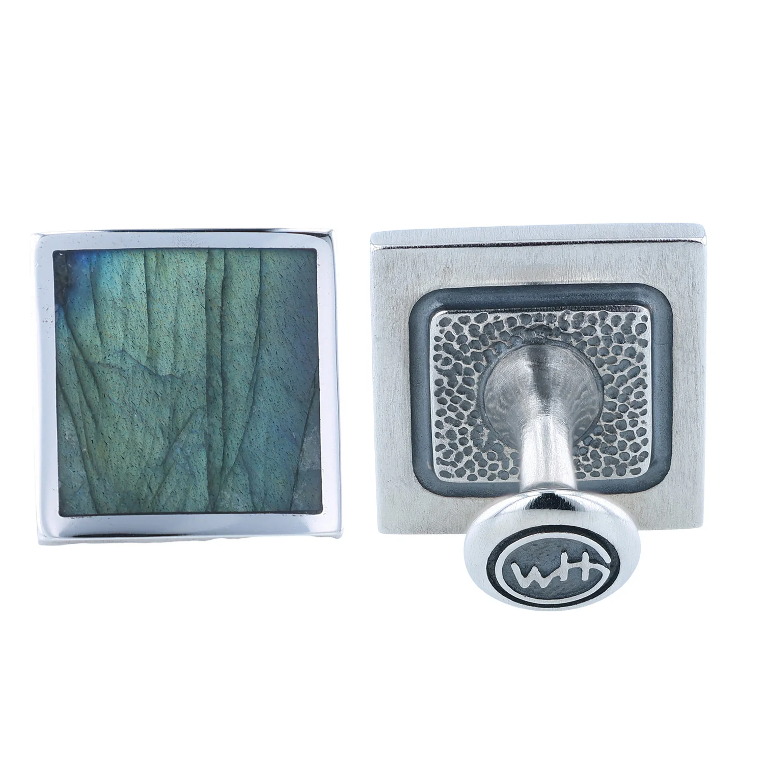 William Henry Labradorite Duo Cufflinks CL LAB - Image 2