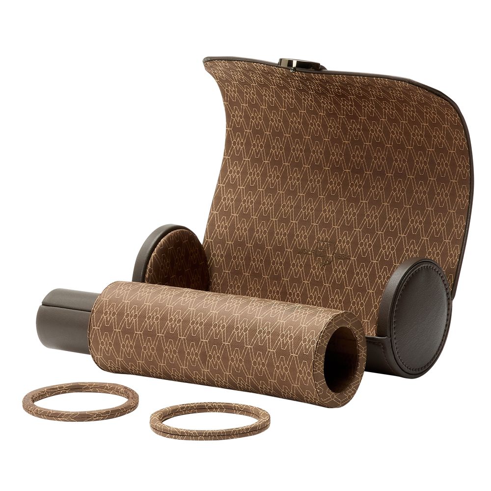 WOLF Earth Triple Watch Roll - Coffee - Image 4
