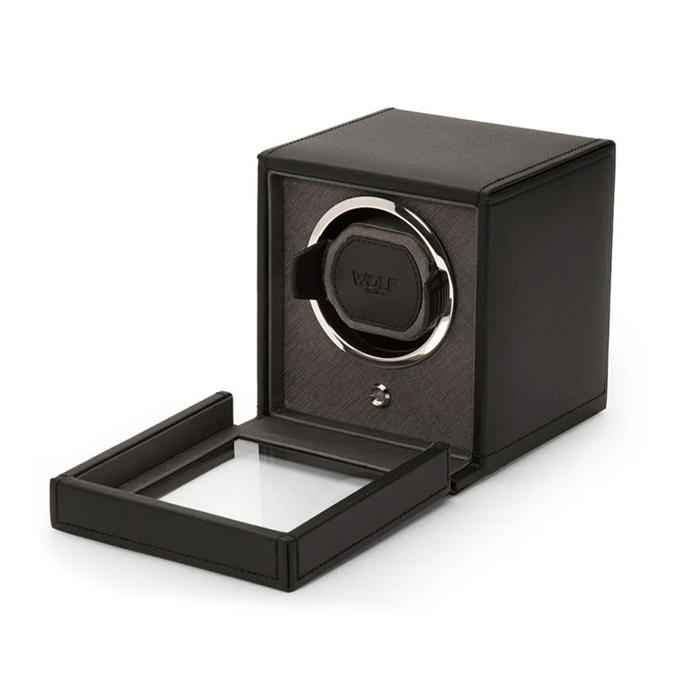 Wolf Watch Winder Cub Single Watch Winder With Cover - Image 2
