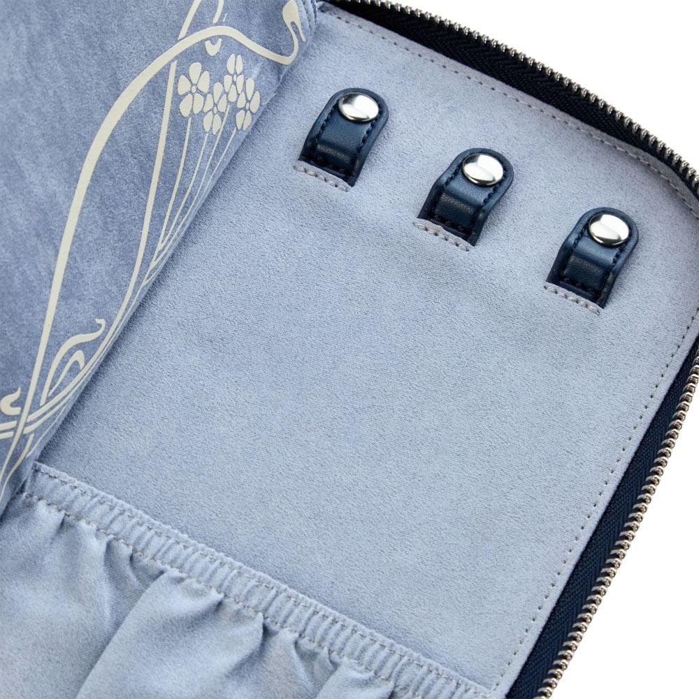 WOLF X LIBERTY All Over Ianthe Travel Jewelry Portfolio - Navy - Image 5